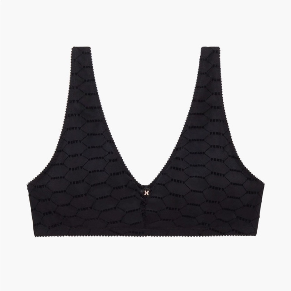 Savage x Fenty black bralette